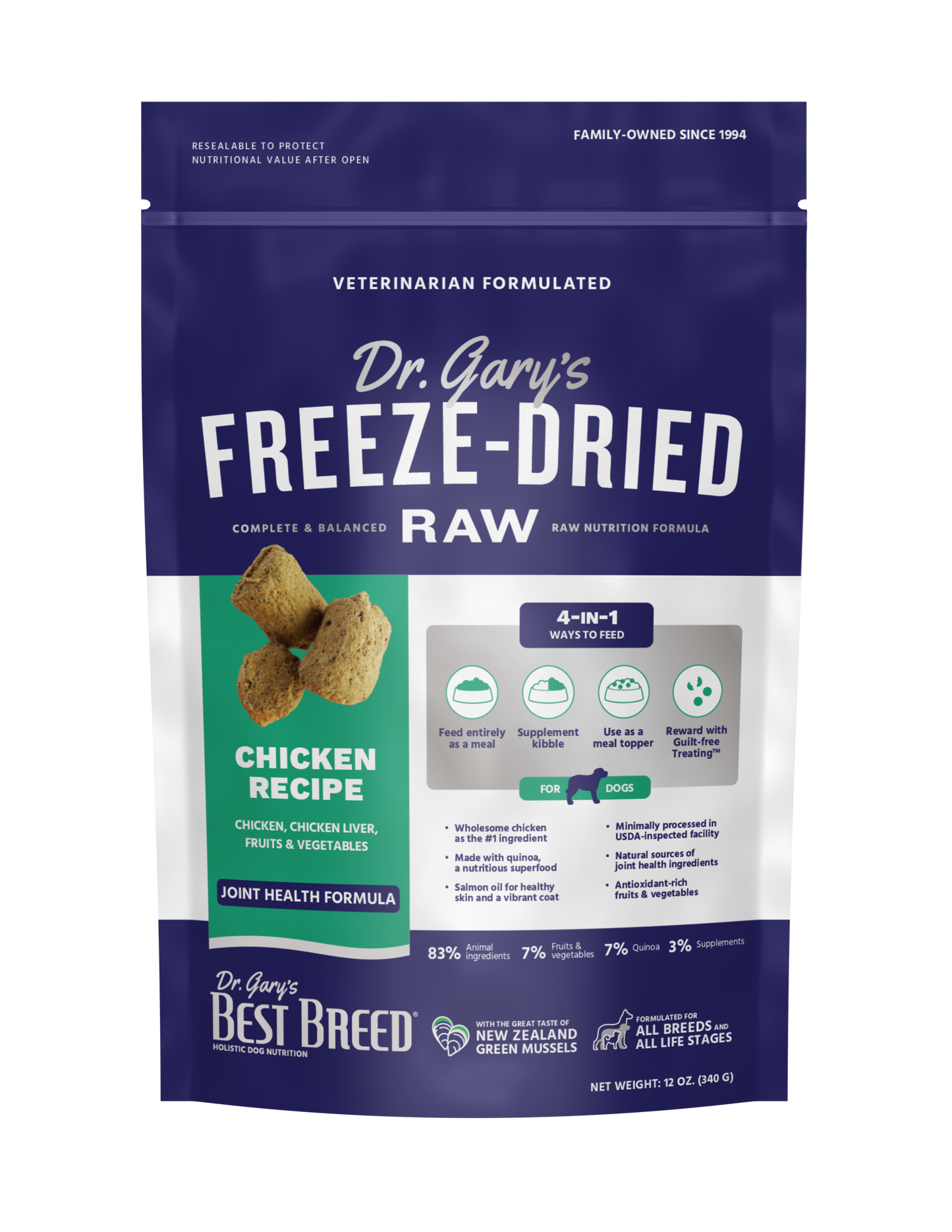Best Breed Freeze-dried Chicken Recipe