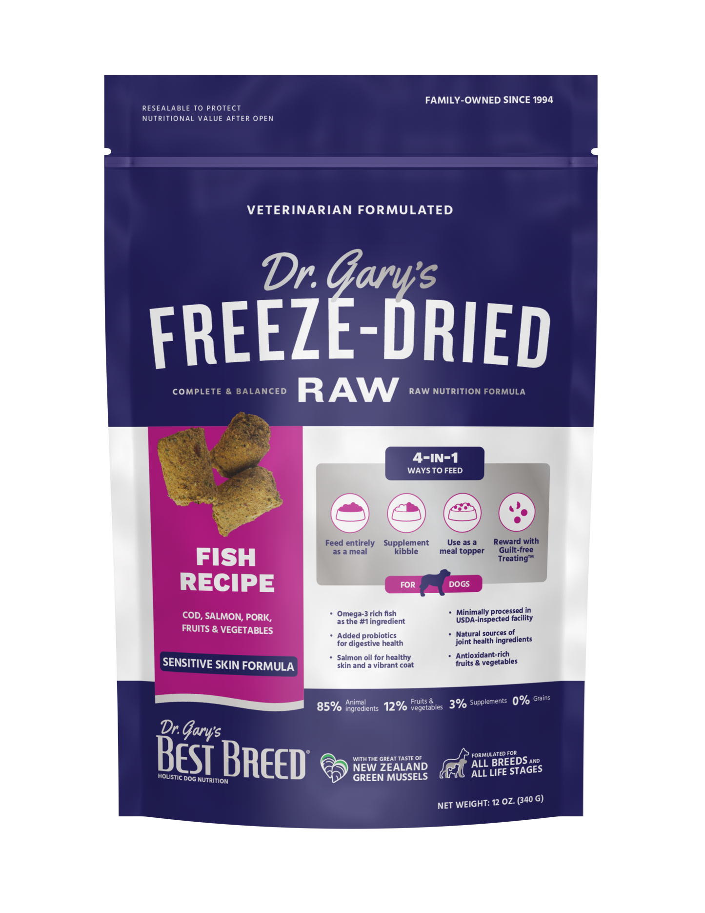 Best Breed Freeze-dried Fish Recipe