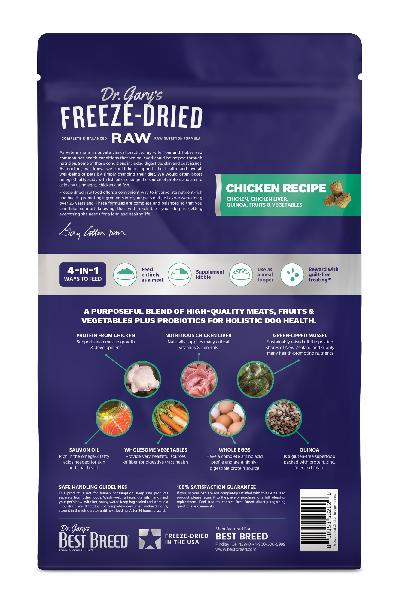 Best Breed Freeze-dried Chicken Recipe