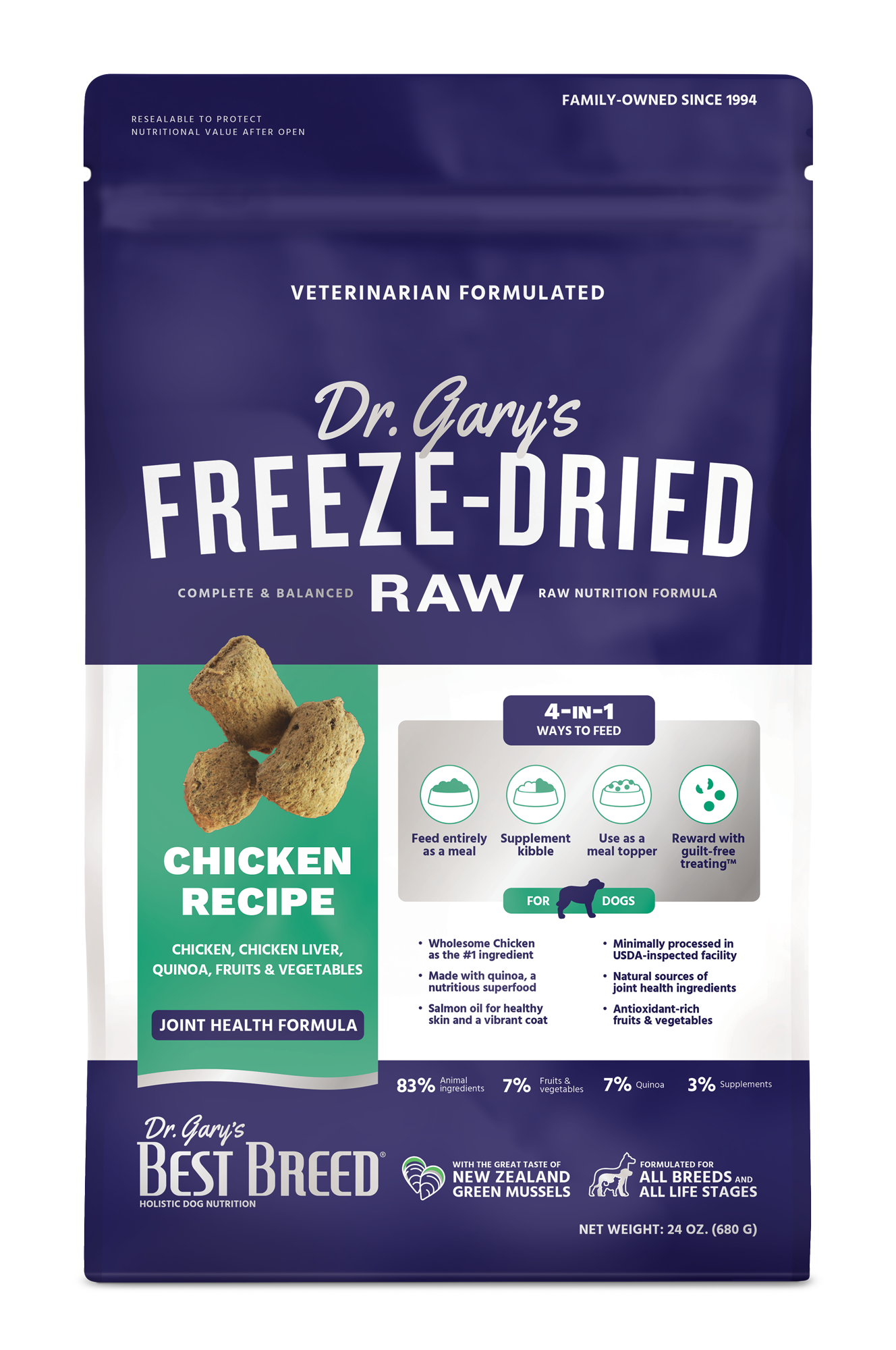 Best Breed Freeze-dried Chicken Recipe