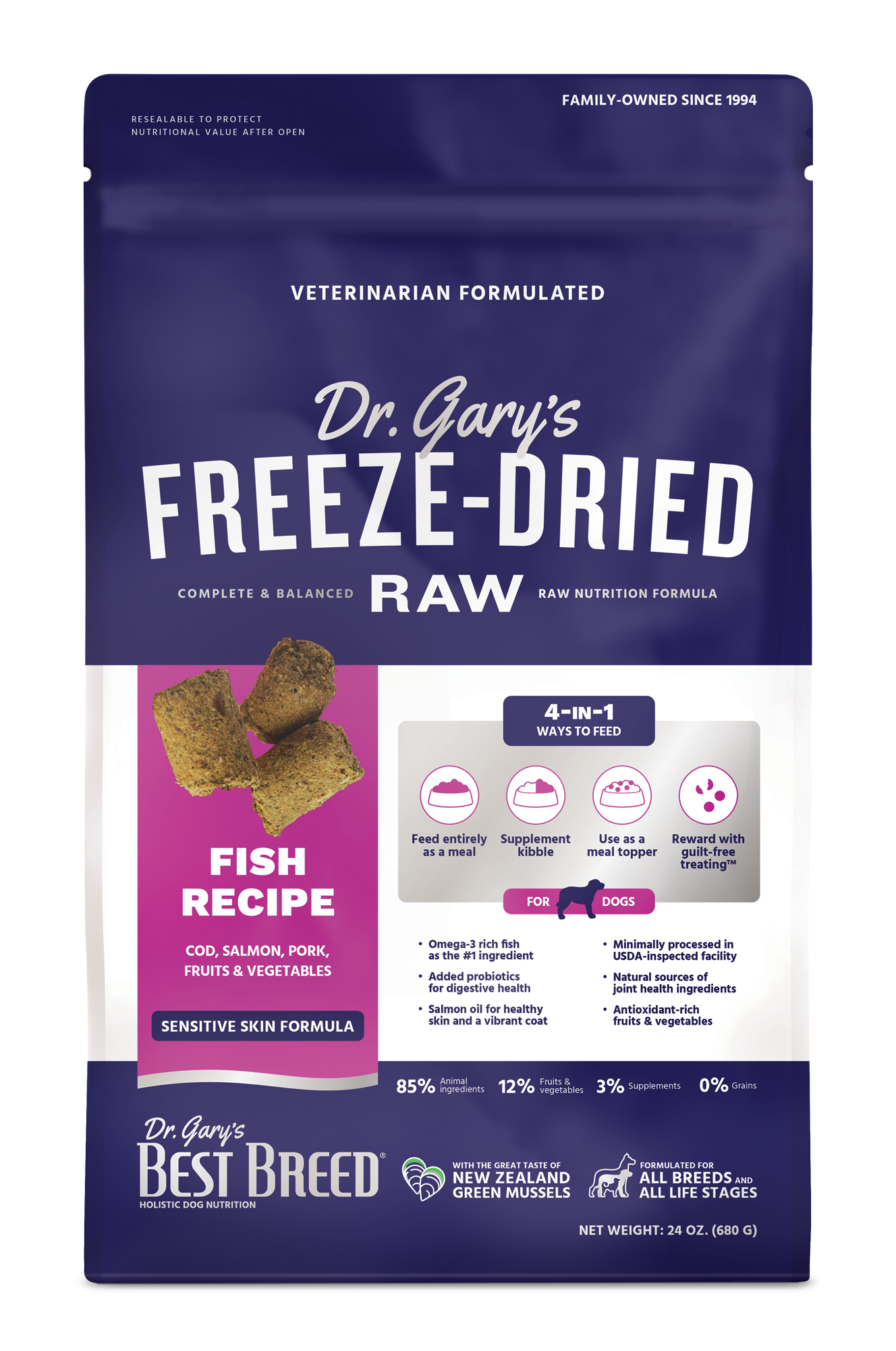 Best Breed Freeze-dried Fish Recipe