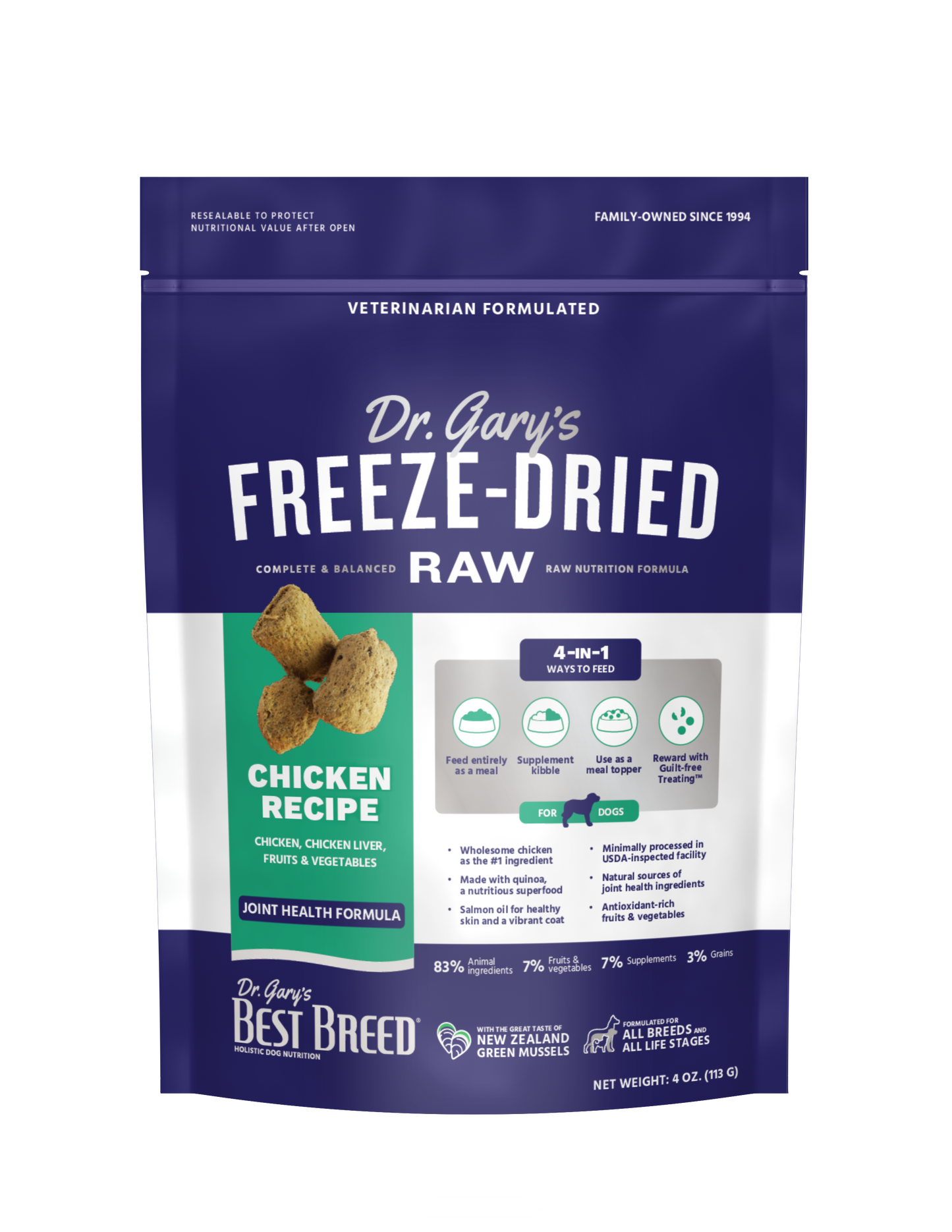Best Breed Freeze-dried Chicken Recipe