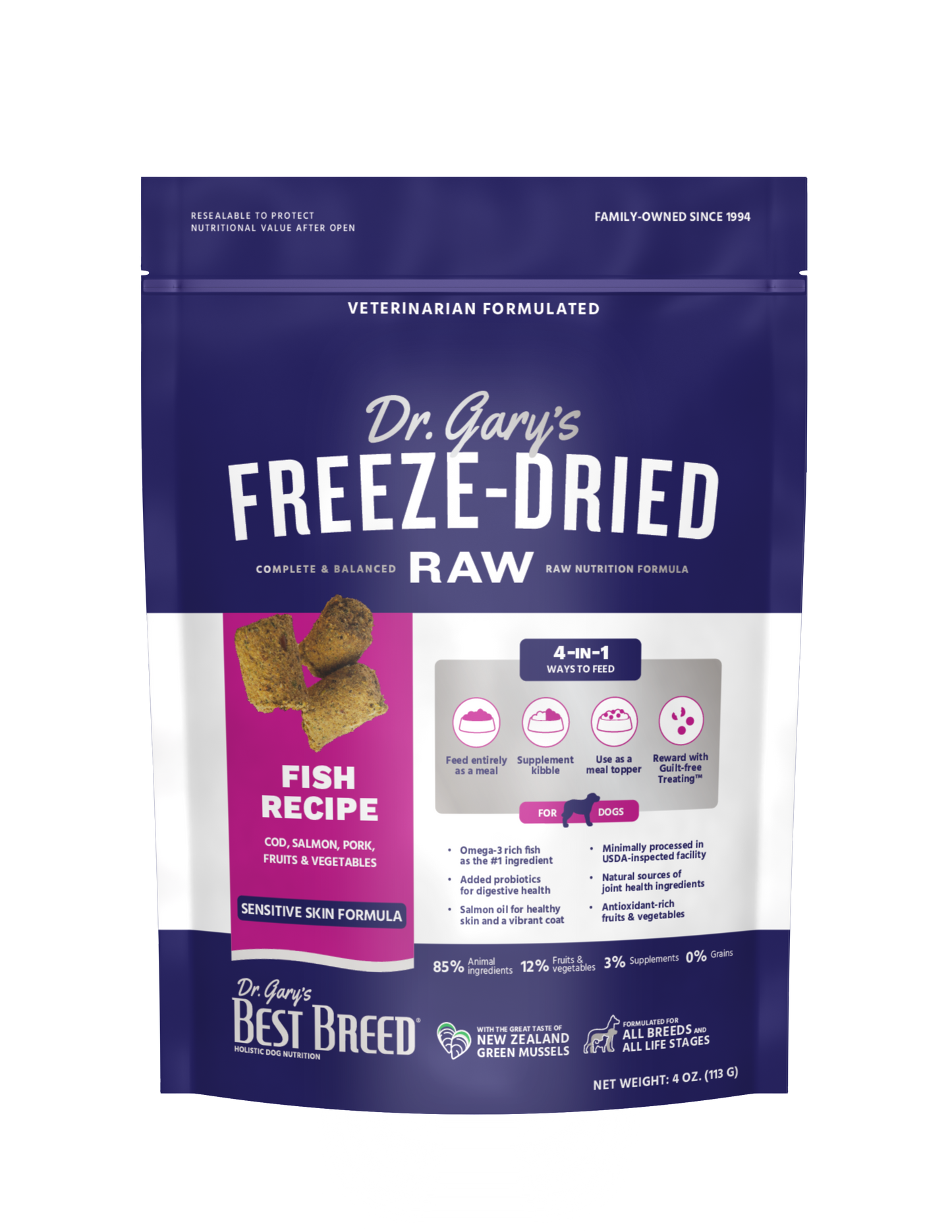 Best Breed Freeze-dried Fish Recipe