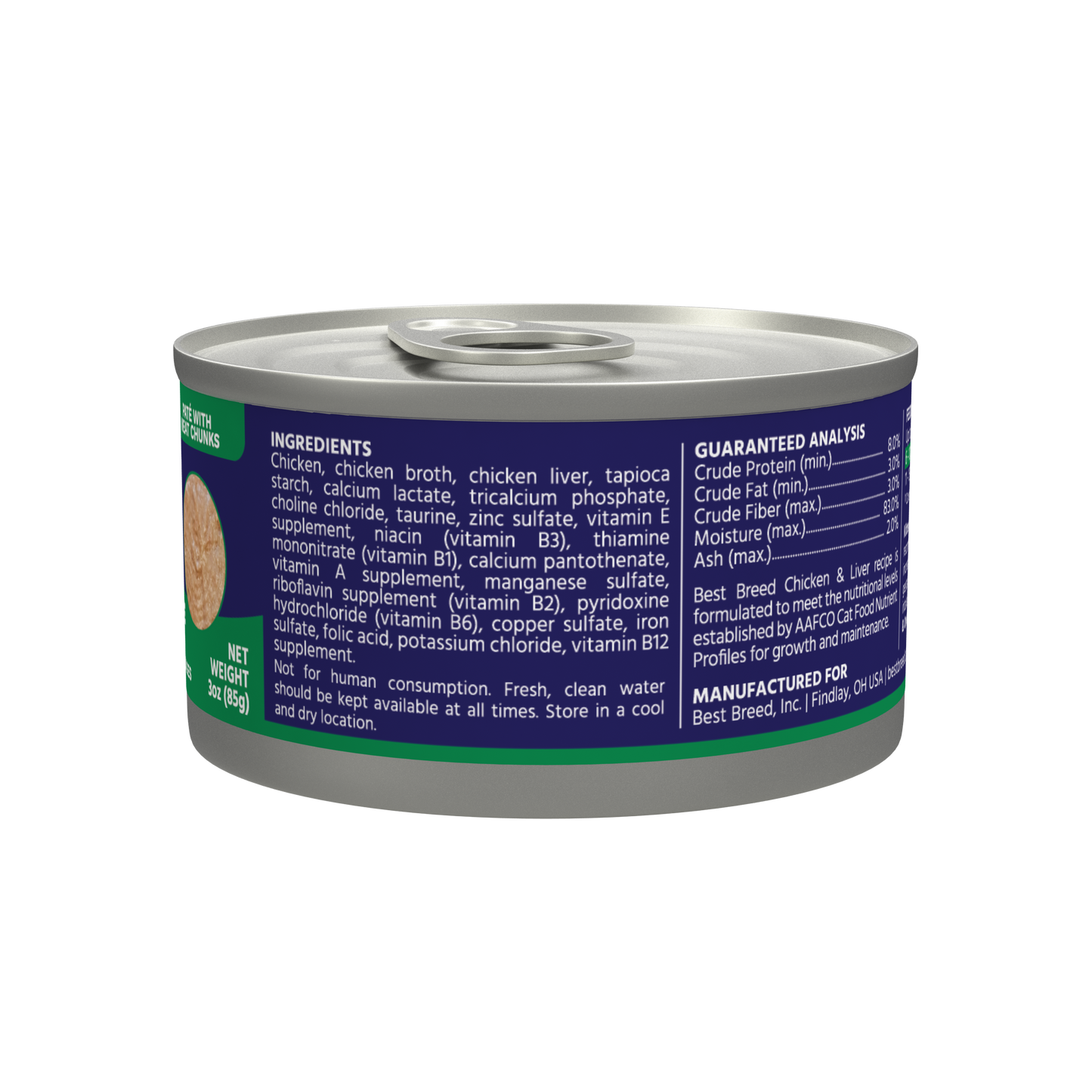 Chicken & Liver Recipe (Canned Food)