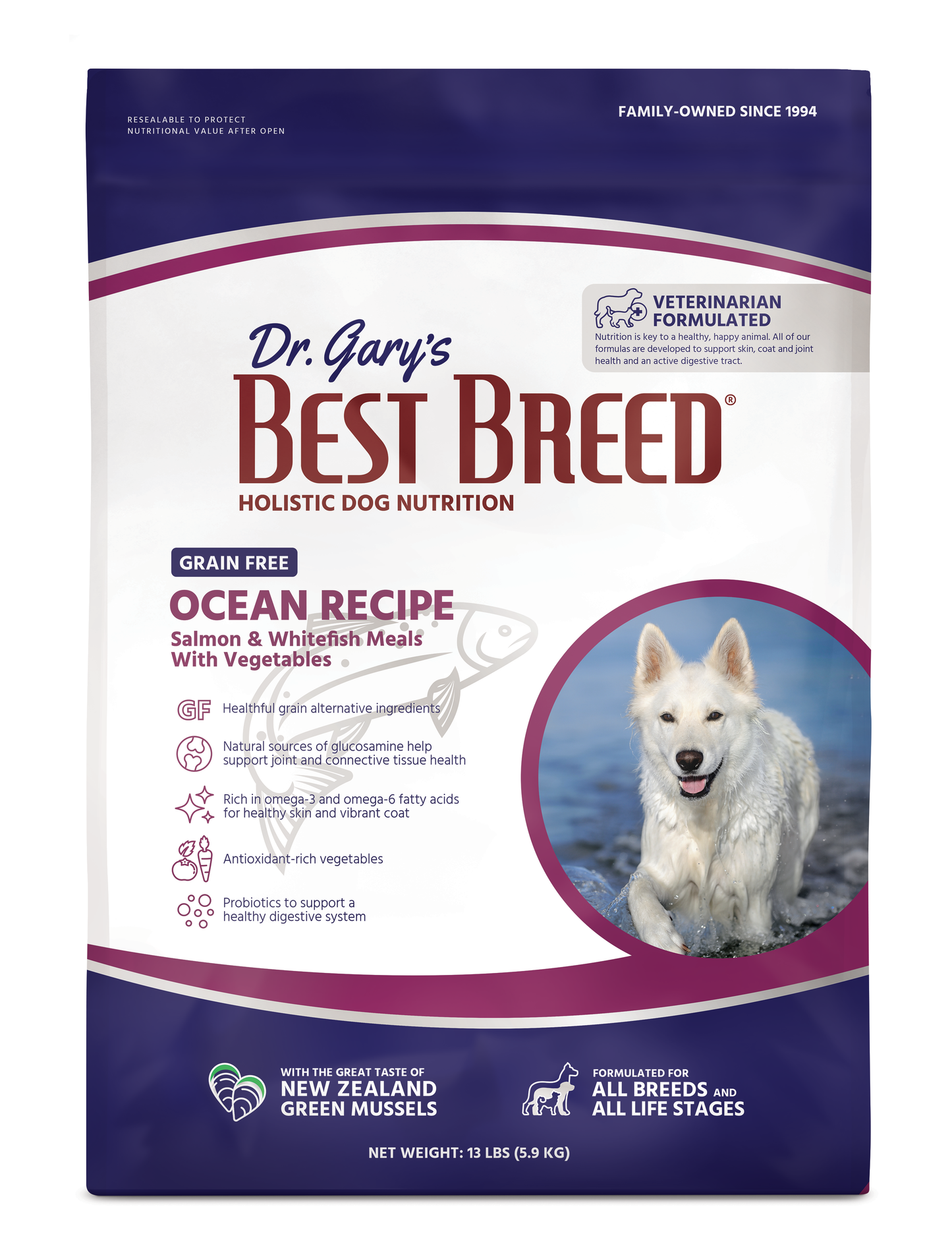 Best Breed Grain Free Ocean (Salmon) Recipe