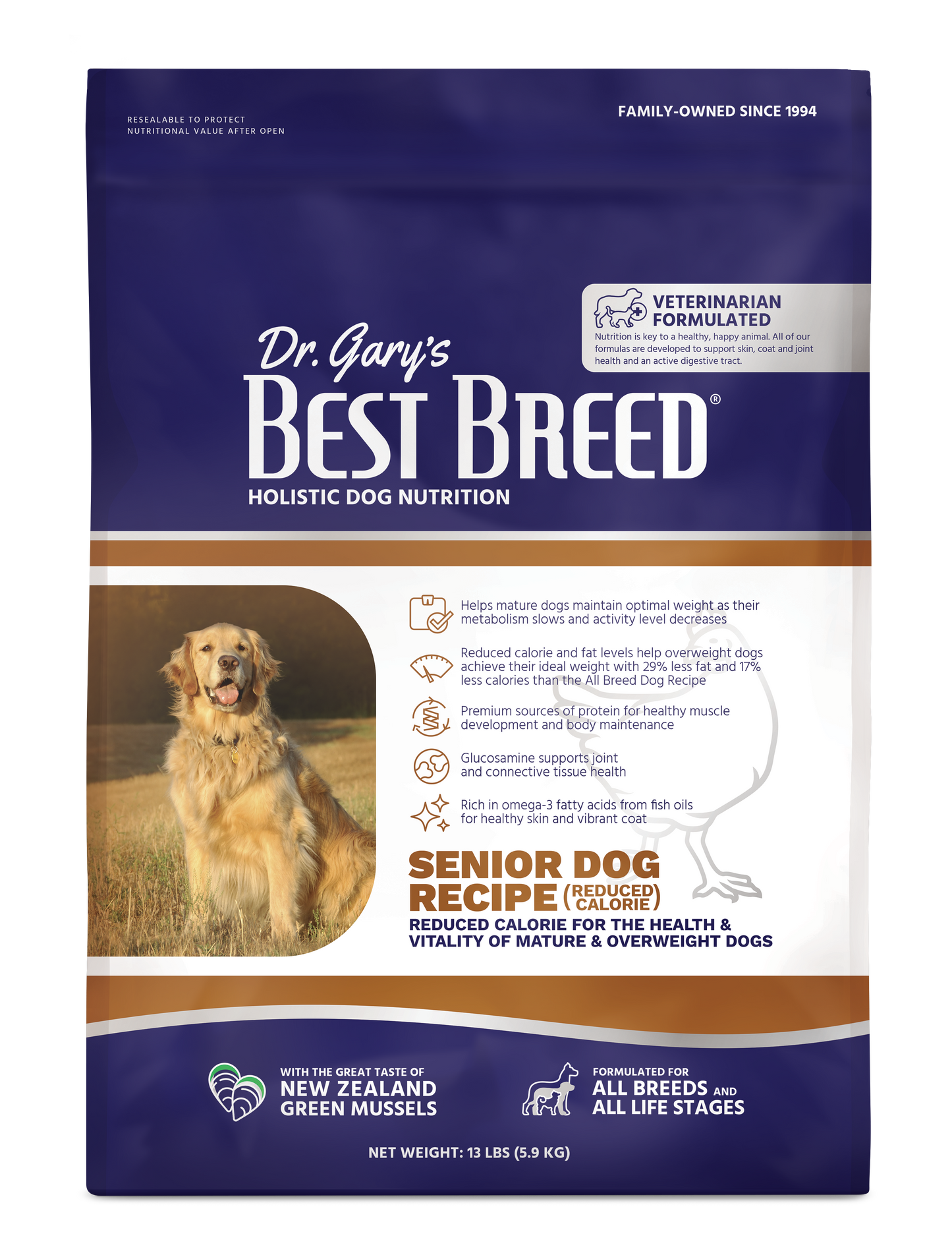 Best Breed Senior Dog (Reduced Calorie) Recipe