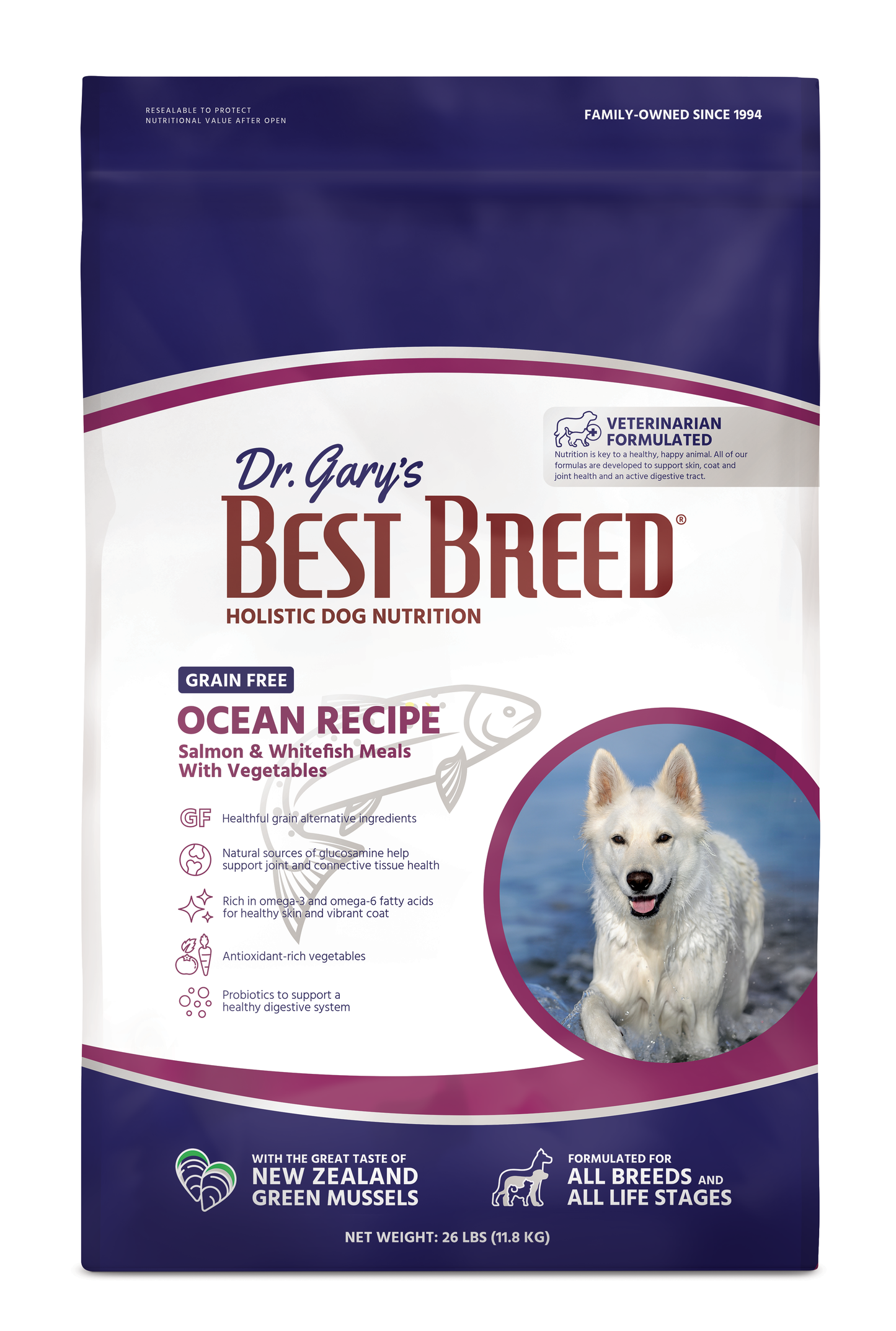 Best Breed Grain Free Ocean (Salmon) Recipe