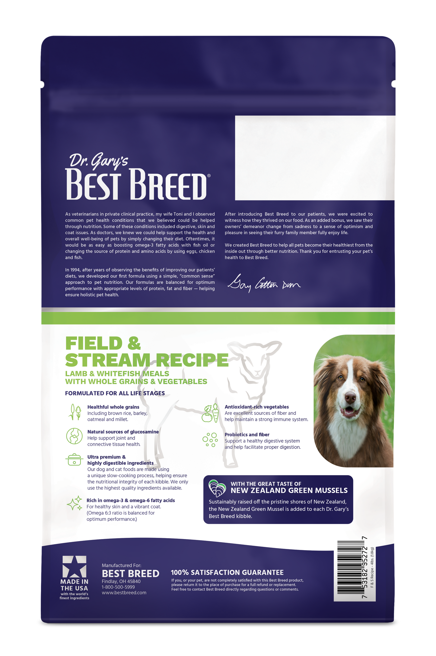 Best Breed Field and Stream (Lamb) Recipe
