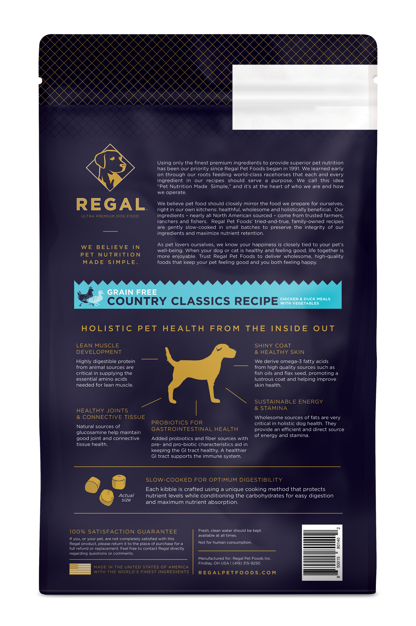Regal Grain Free Country Classics (Chicken) Recipe
