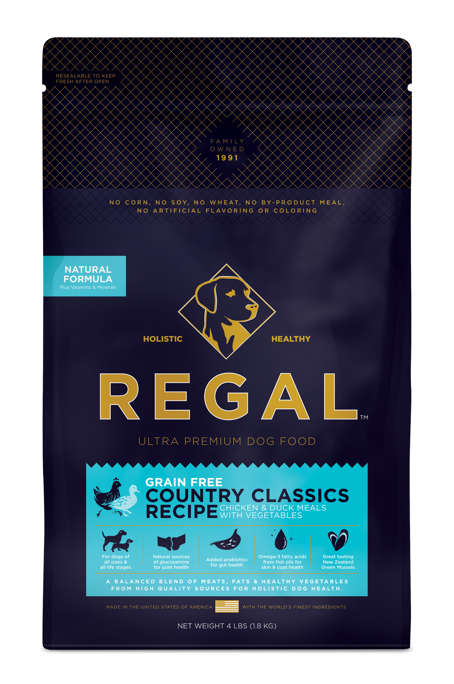 Regal Grain Free Country Classics (Chicken) Recipe