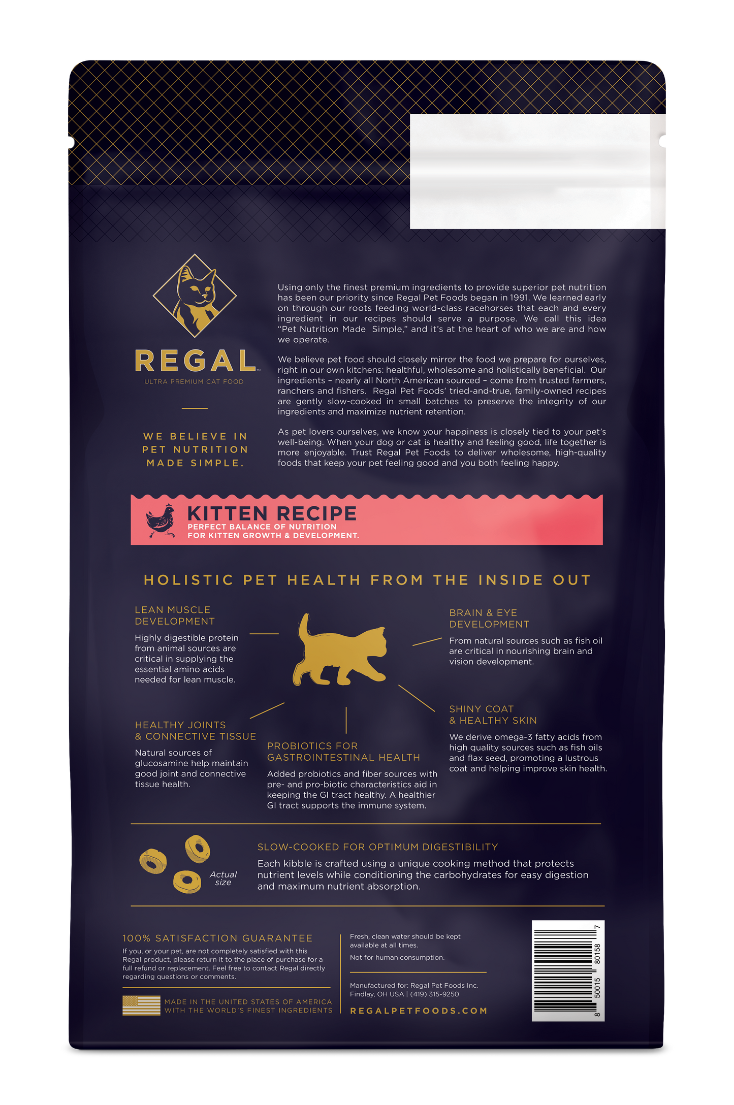 Regal Kitten Recipe
