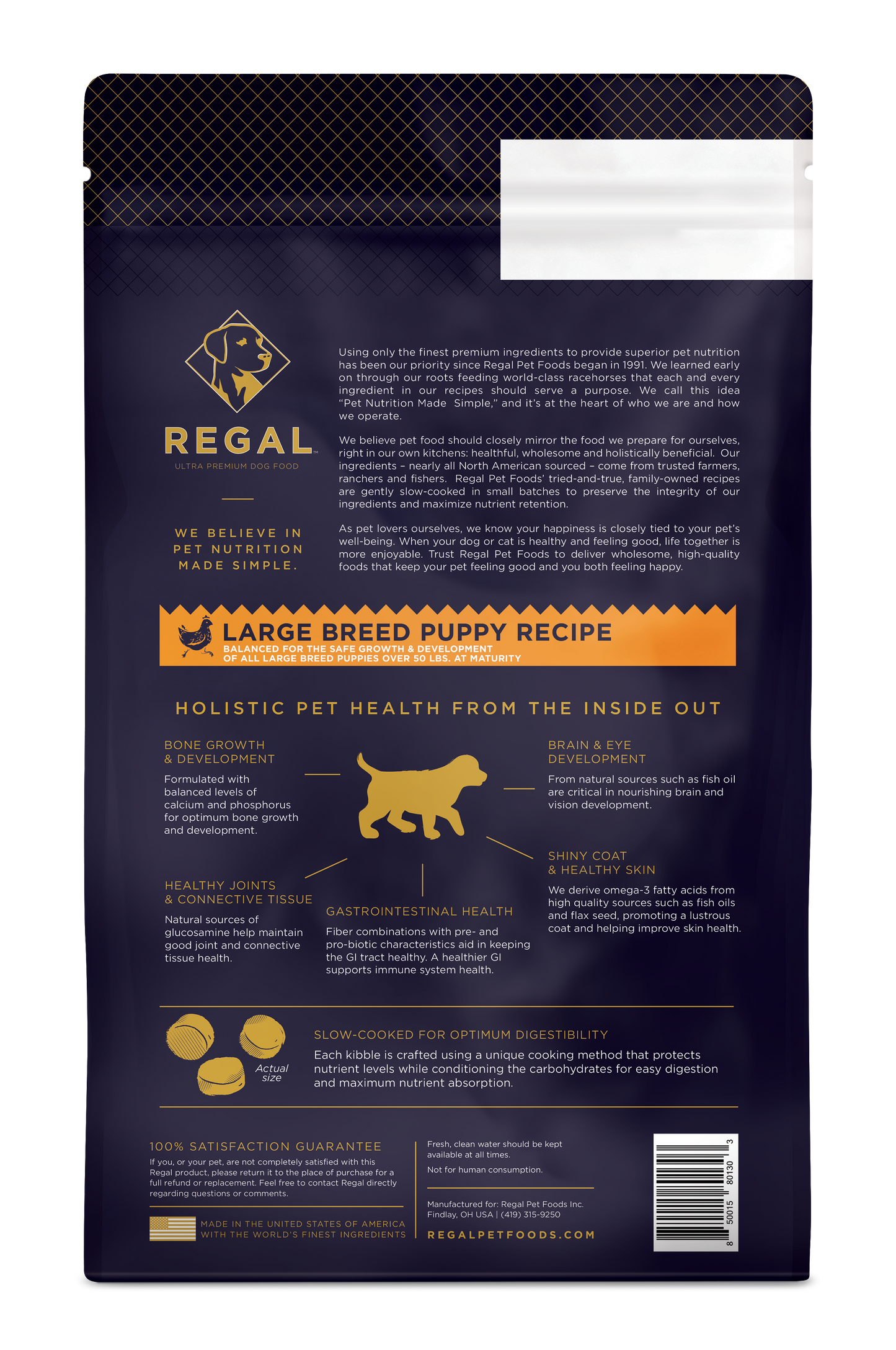 Regal Large Breed Puppy Recipe