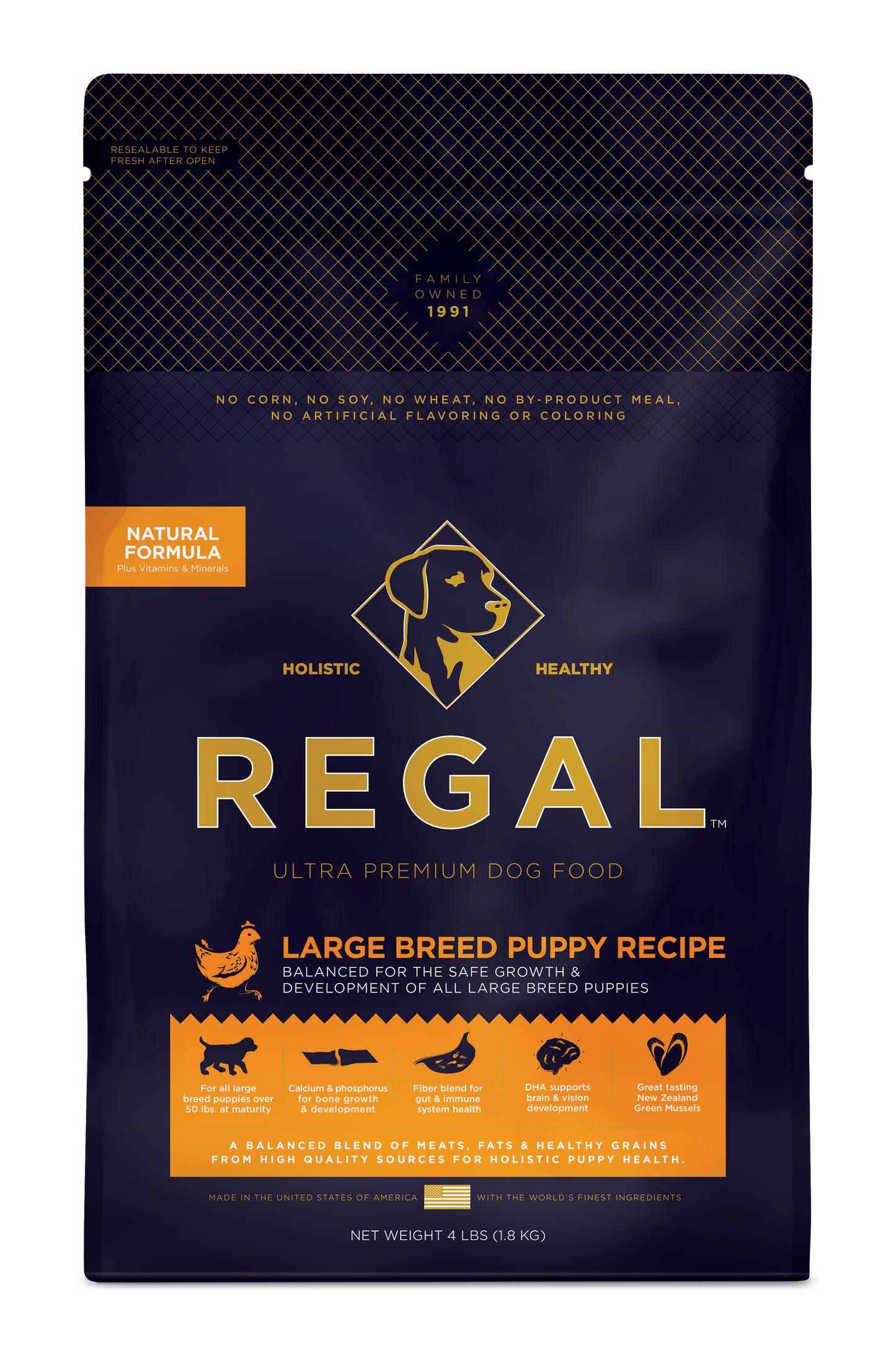 Regal Large Breed Puppy Recipe