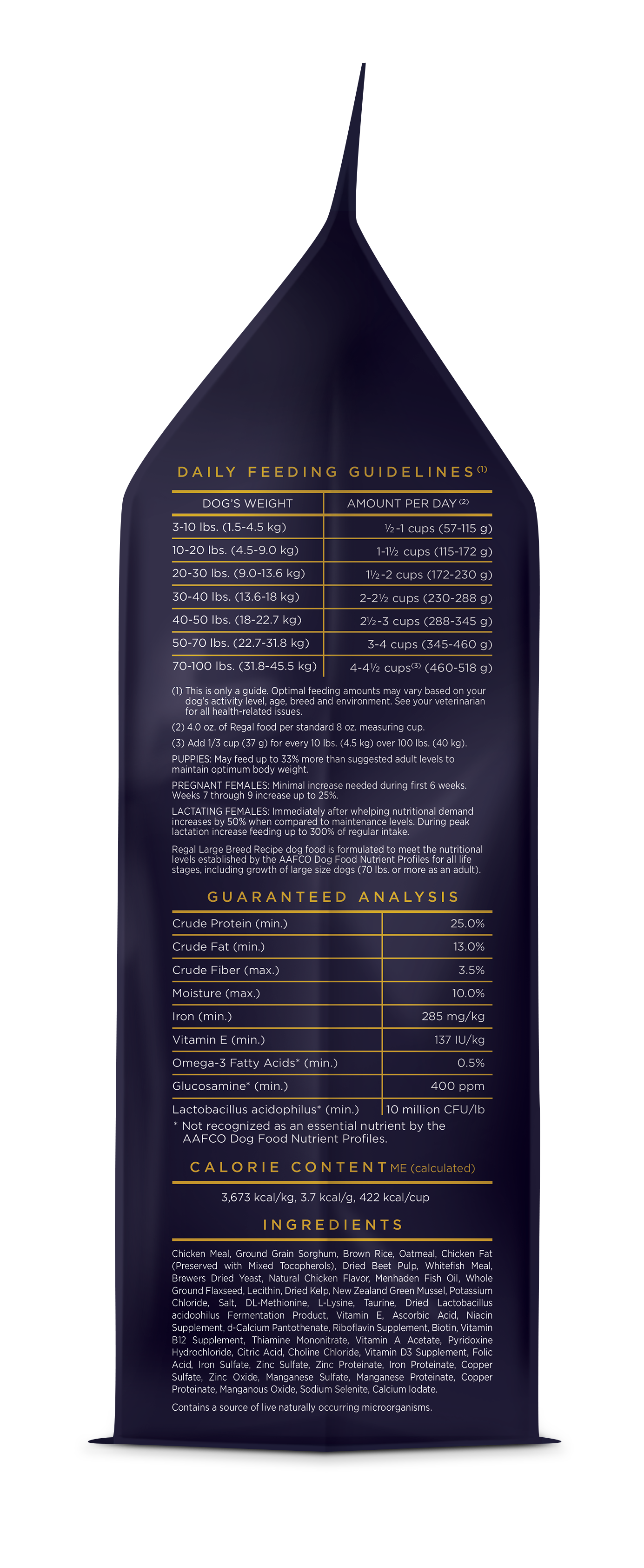 Regal Large Breed Recipe