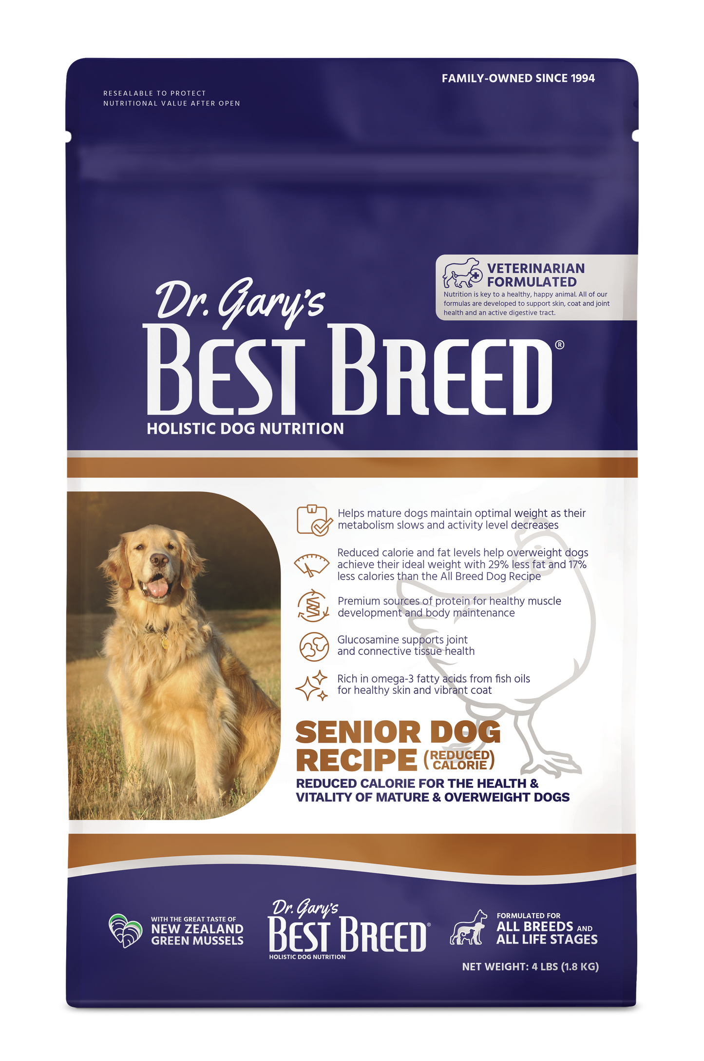 Best Breed Senior Dog (Reduced Calorie) Recipe