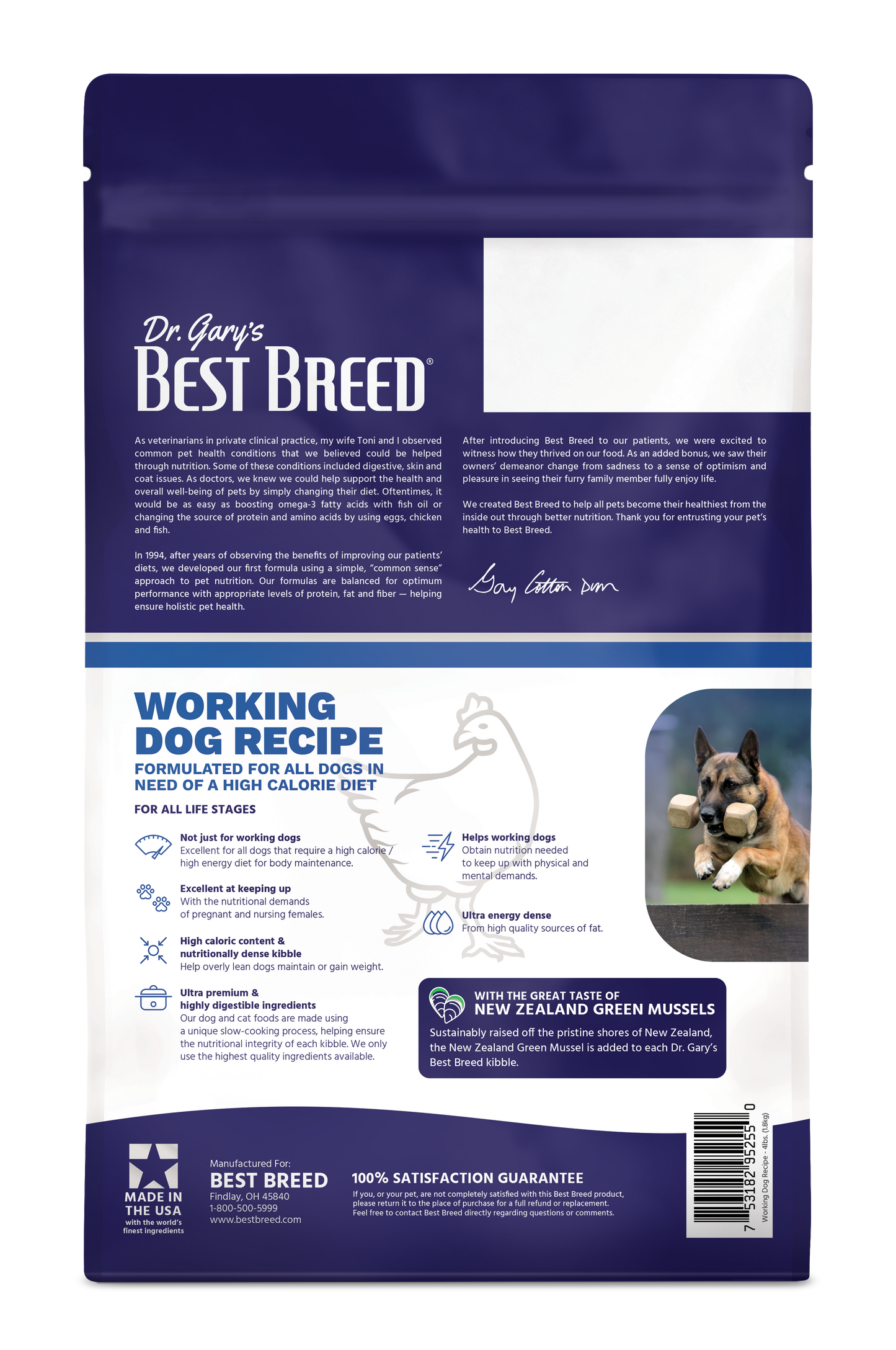 Best Breed Working Dog Recipe