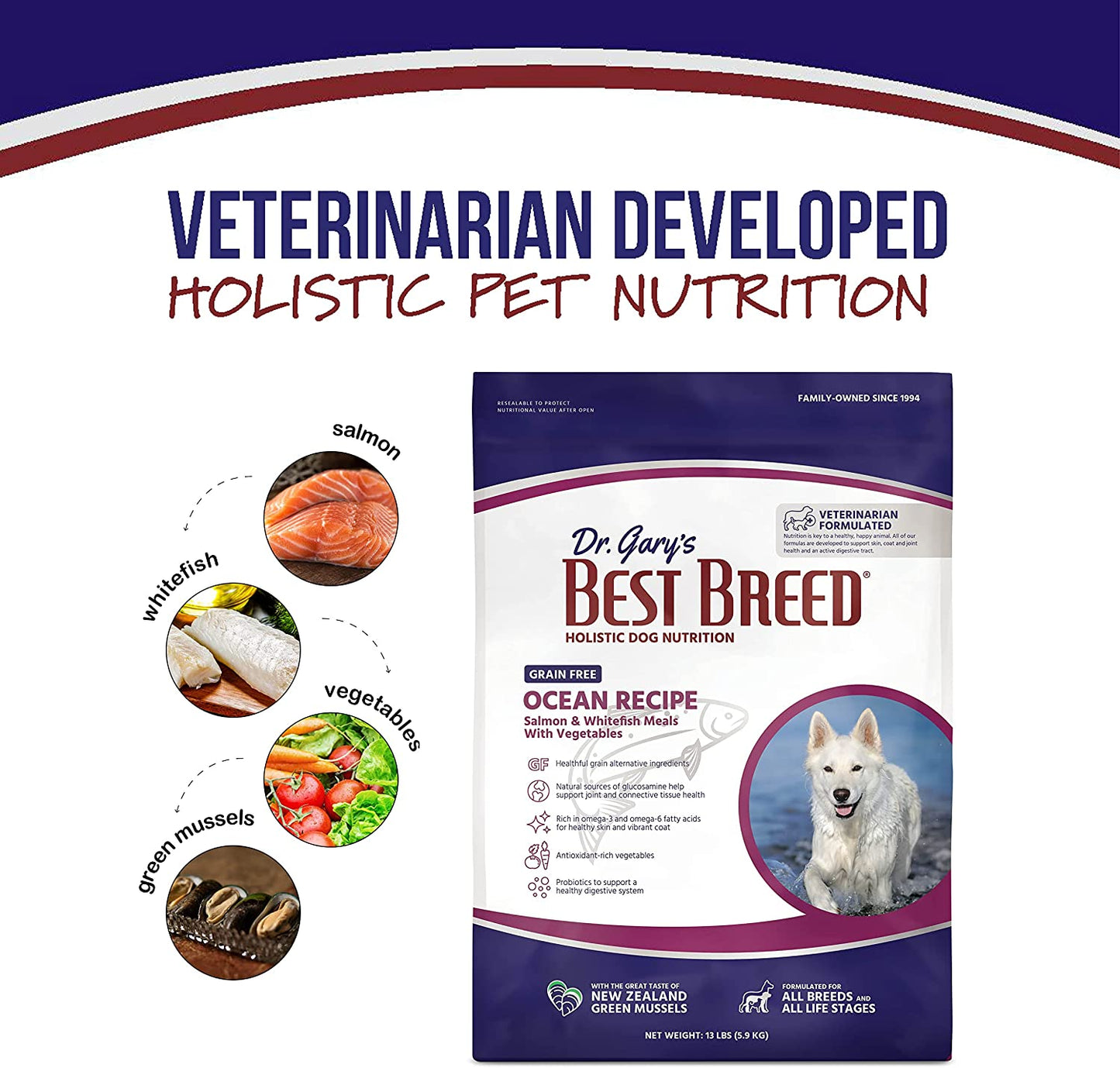 Best Breed Grain Free Ocean (Salmon) Recipe