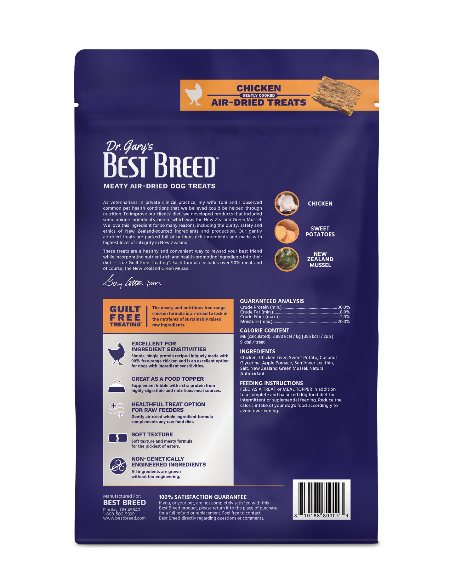 
                  
                    Air-dried Chicken Treat and Topper
                  
                