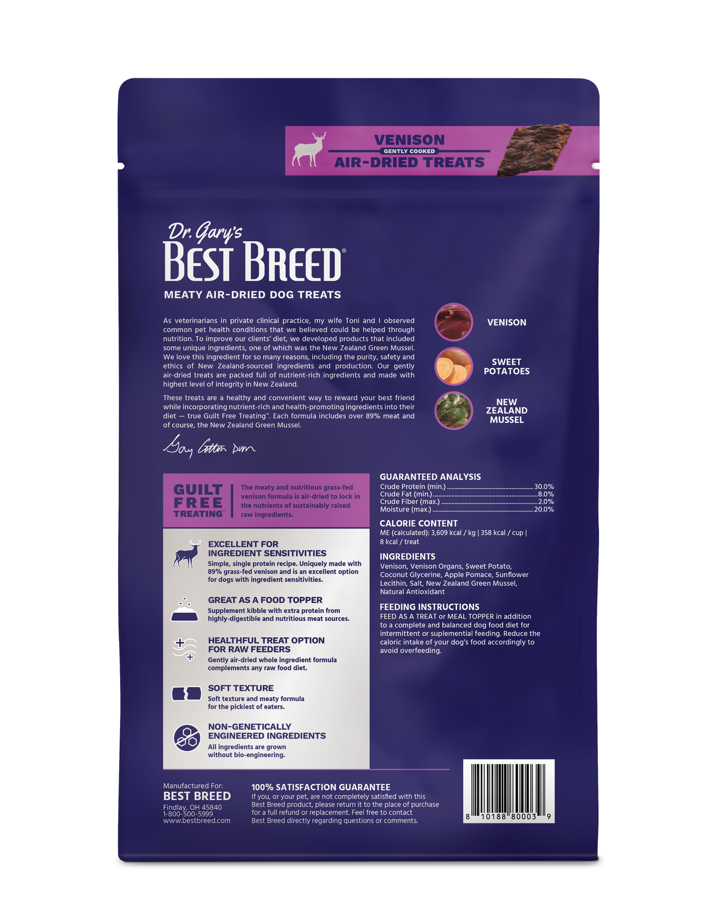 
                  
                    Air-dried Venison Treat and Topper
                  
                