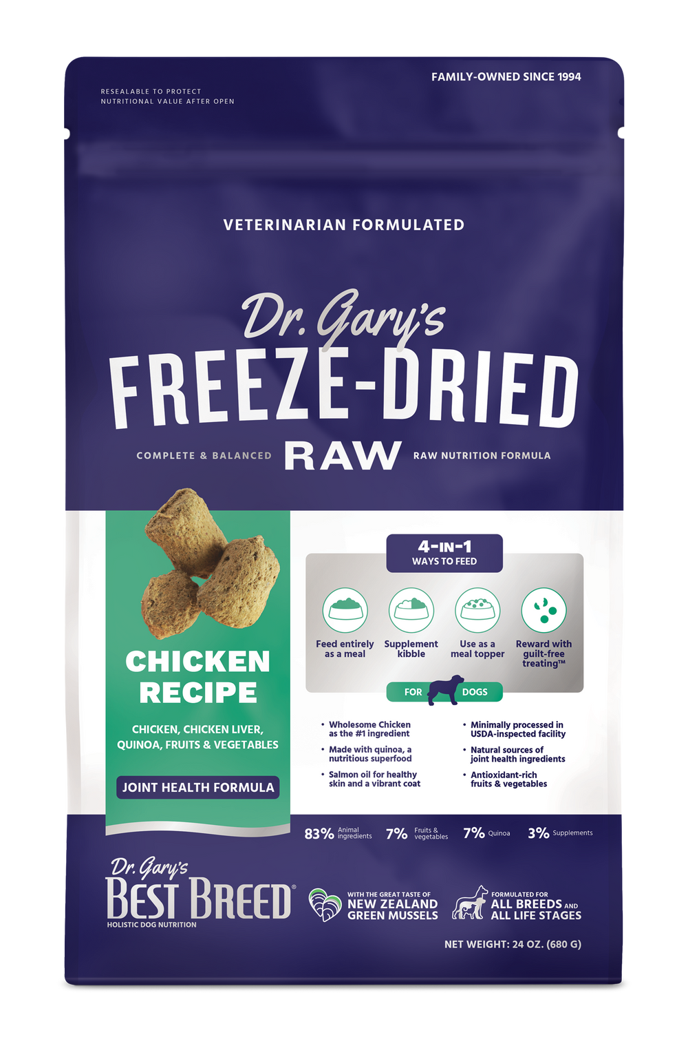 Best Breed Freeze-dried Chicken Recipe