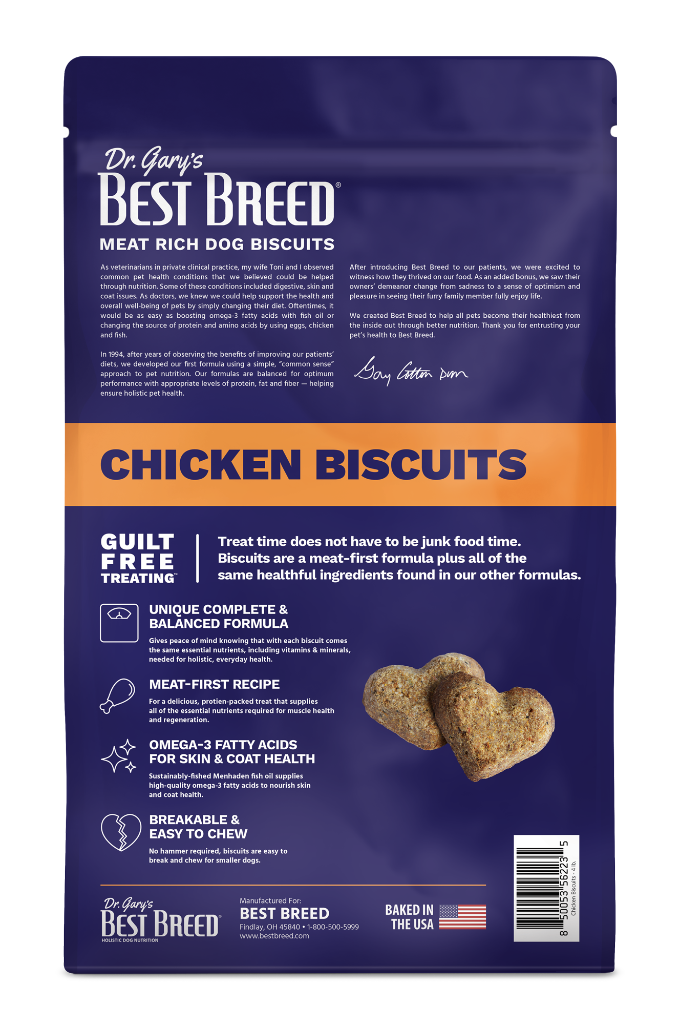 
                  
                    Best Breed Chicken Biscuits
                  
                