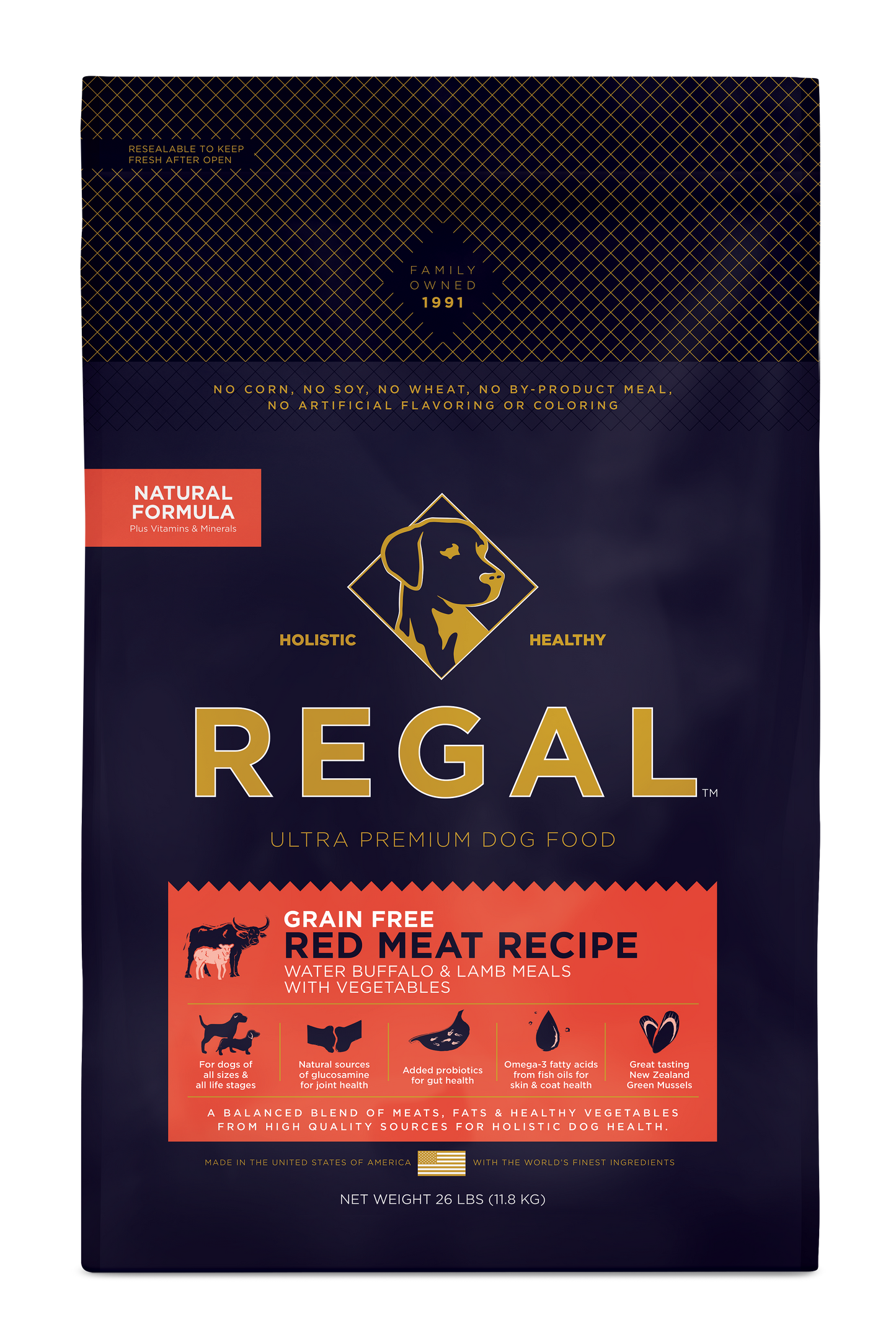 
                  
                    Regal Grain Free Red Meat (Buffalo) Recipe
                  
                