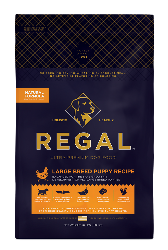 
                  
                    Regal Large Breed Puppy Recipe
                  
                