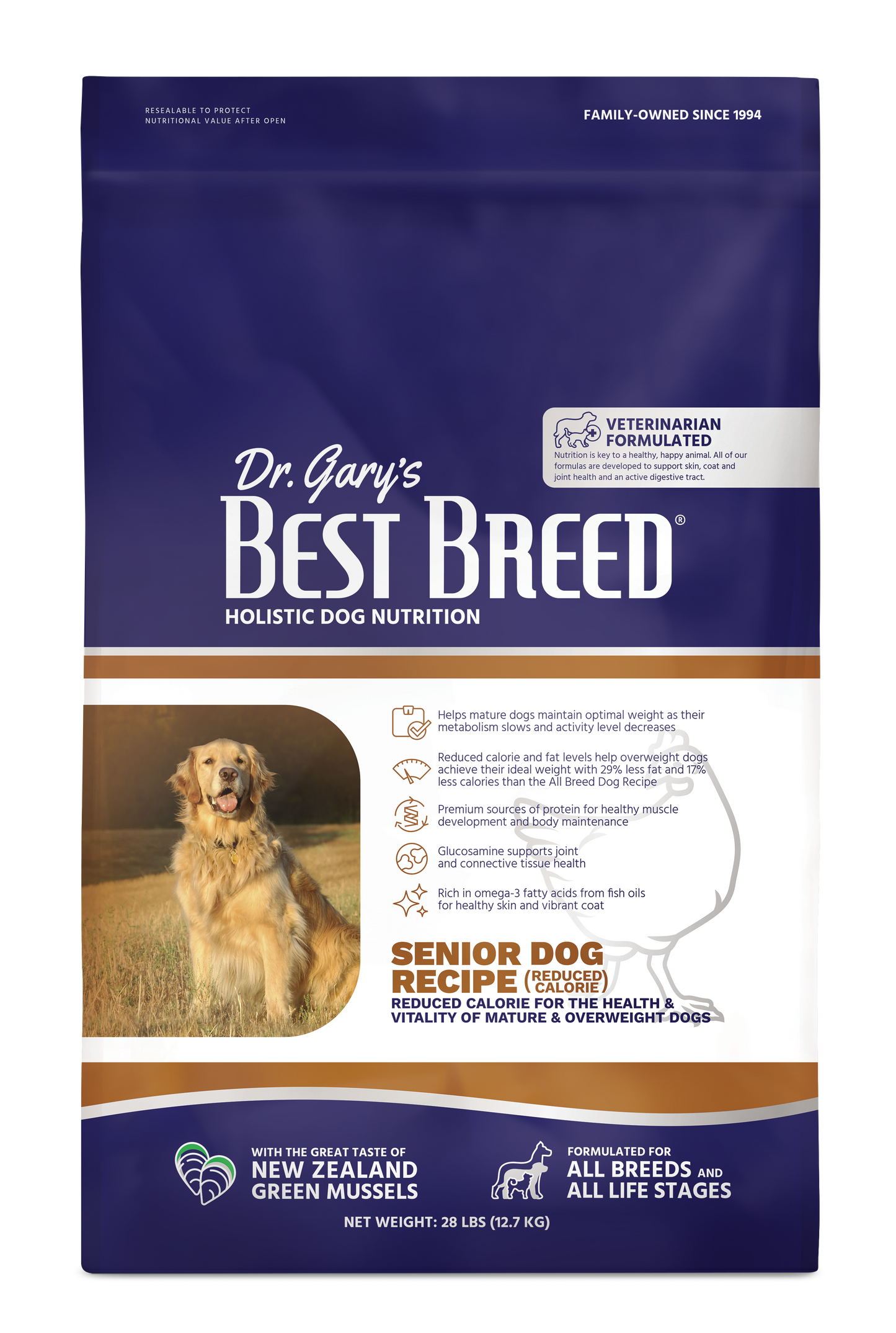 
                  
                    Best Breed Senior Dog (Reduced Calorie) Recipe
                  
                