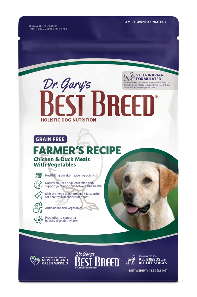
                  
                    Best Breed Grain Free Farmer's (Chicken) Recipe
                  
                
