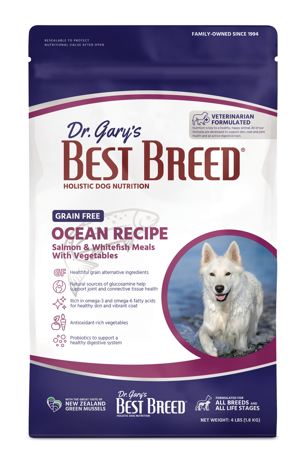 Best Breed Grain Free Ocean Salmon Recipe Best Breed Store
