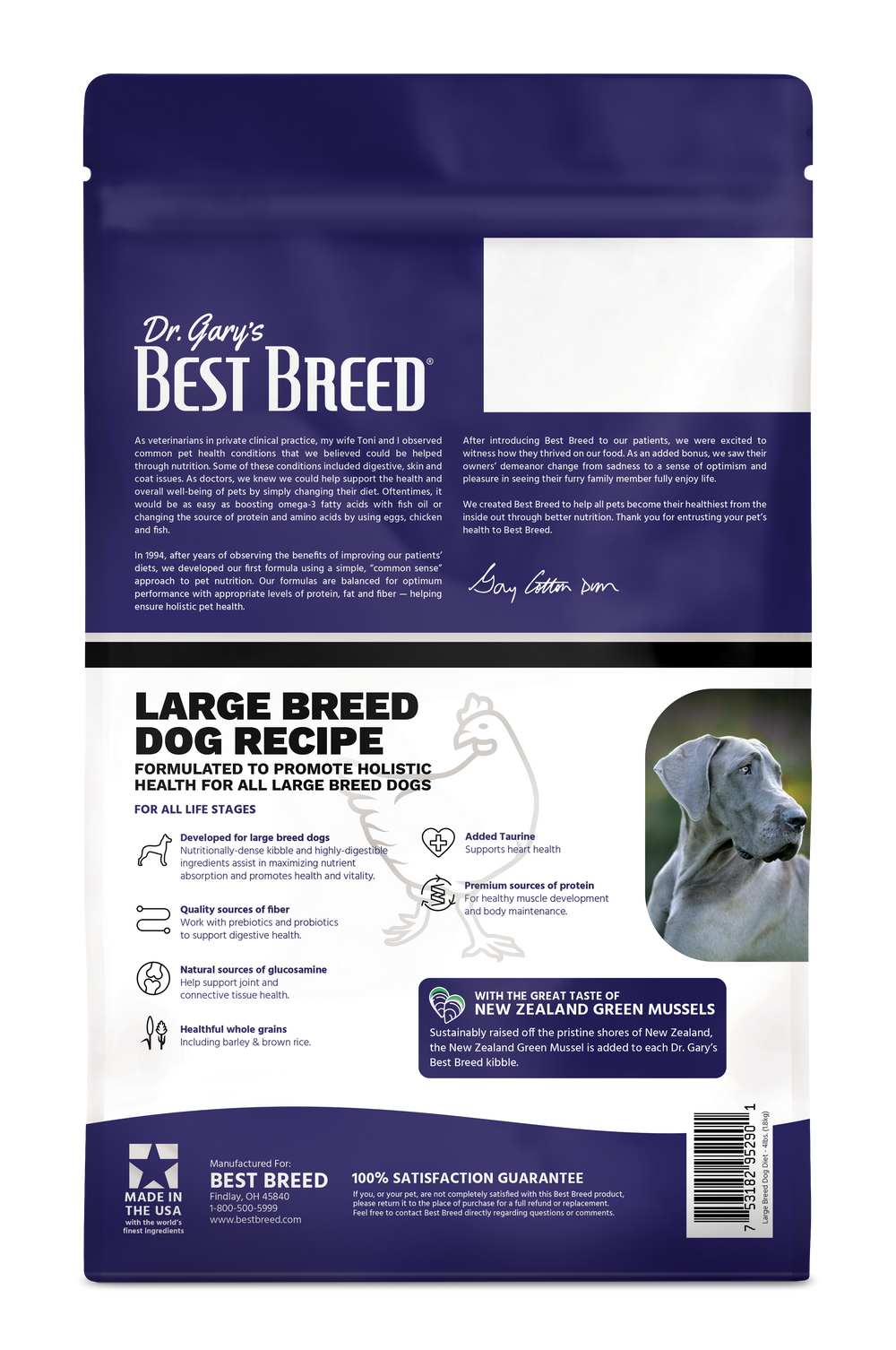 Optimum large breed best sale